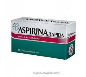 Aspirina rapida 500mg 10 compresse masticabili