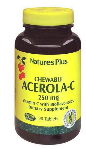 Acerola c 250mg 90tav