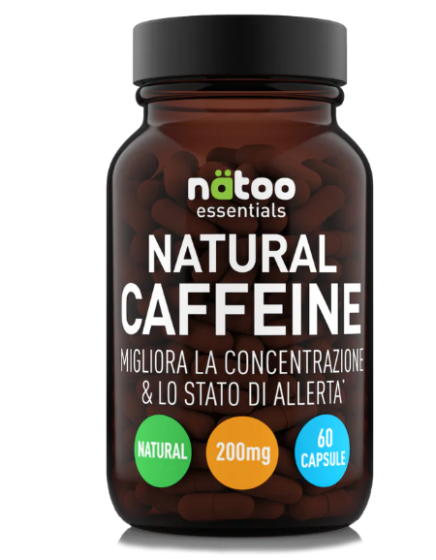 Natoo Caffeine Naturale 60 capsule 200 mg