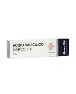 Acido salicilico , 5% unguento tubo 30g