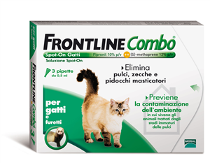 Frontline combo spoton gatti - 3 pipette
