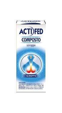 Actifed compos, sciroppo flacone 100ml