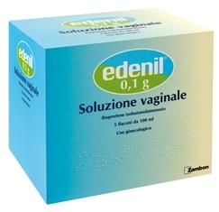Eden, 0,1g soluzione vaginale 5 flaconi di soluzione da 100ml