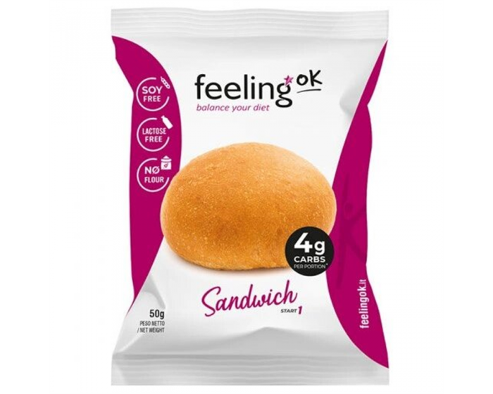 Feeling Ok Burger Bun 80g