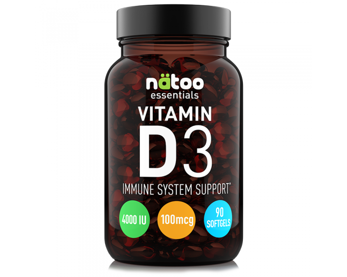 Natoo Vitamin D3 4000UI 90 Softgels