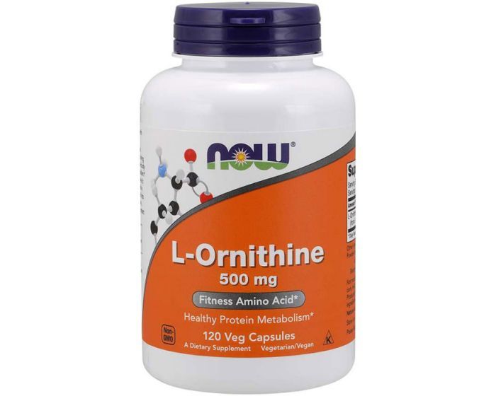 Now Foods L-Ornitina 500mg 120 Capsule