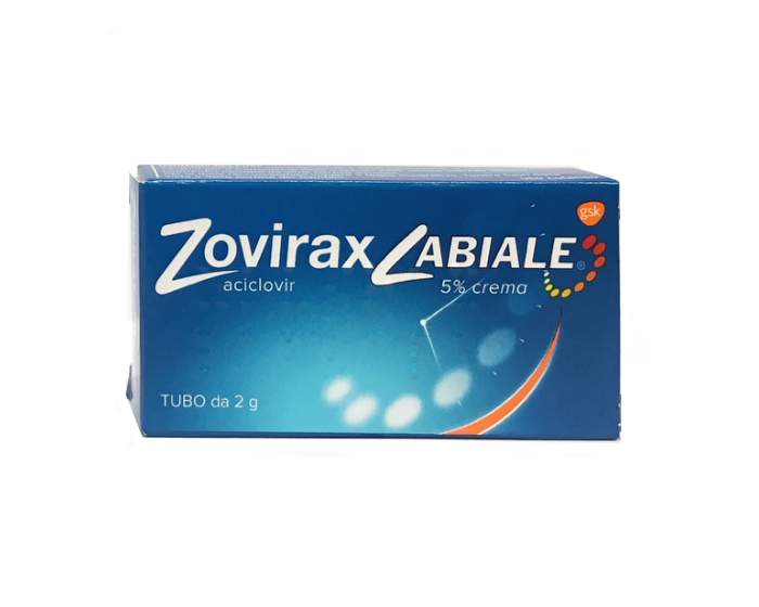 Zovirax labiale 5% crema tubo da 2g