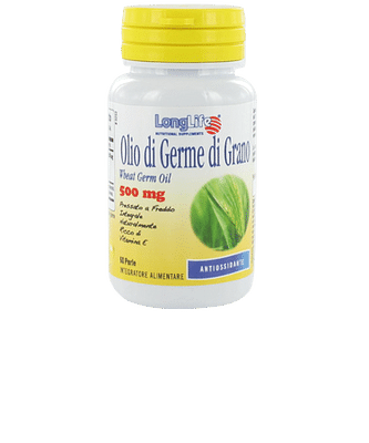 Long life olio germe di grano 500mg