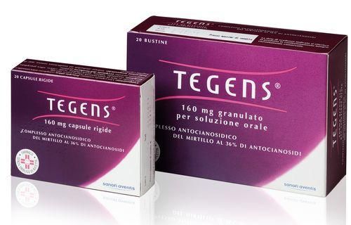 Tege, 160mg capsule rigide 20 capsule