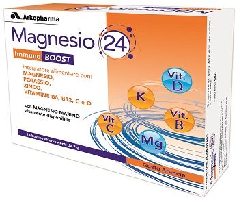 Magnesio 24 immunoboost 14bust