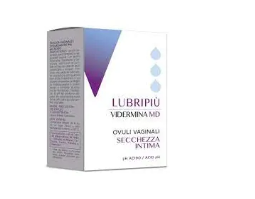 Vidermina Lubripiù Ovuli vaginali secchezza intima 2 blister da 5 ovuli