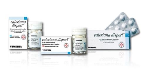 Valeriana dispert 45mg compresse rivestite 30 compresse