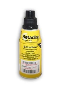 Betadine 10% soluzione cutanea flacone 125ml