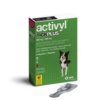 Activyl tickplus*4p 2ml10-20kg