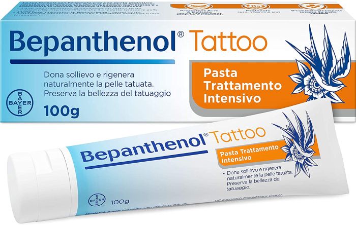 Bepanthenol tattoo pasta trattamento intensivo 100g