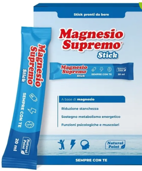 Magnesio Supremo 20 Stick Da 20ml
