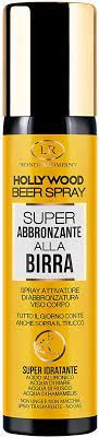 Hollywood beer spray viso super abbronzante 75ml