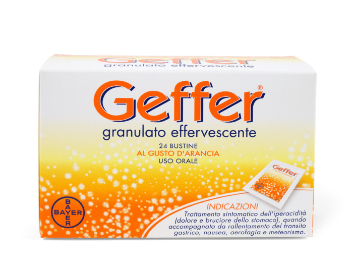 Geffer granulato effervescente 24 bustine da 5g