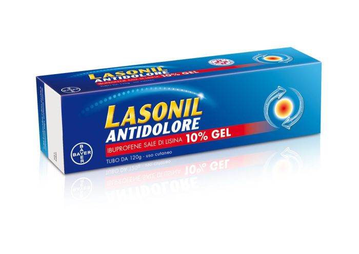 Lasonil antidolore gel 10% da 120g