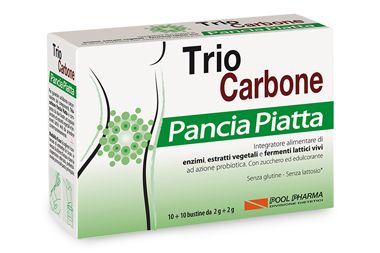 Triocarbone pancia piatta 10+10 buste