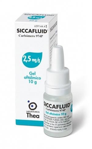Siccaflu, 2,5mg/g gel oftalmico flacone da 10mg