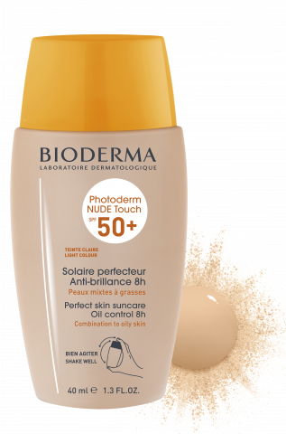 Bioderma photoderm nude touch spf50+ teinte claire