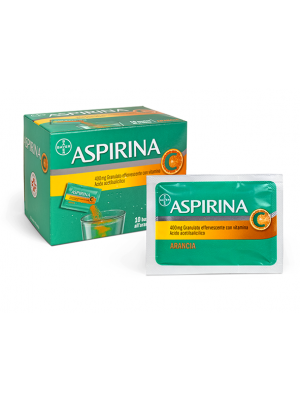 Aspirina c granulato effervescente 400mg+240mg 10bustine