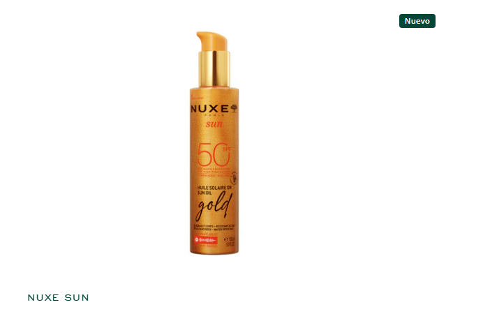 Nuxe Sun Olio Solare Dorato spf 50 150ml
