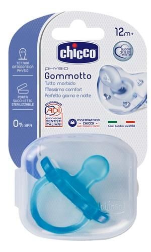 Chicco gommotto silicone bimbo 12+ 1 pezzo
