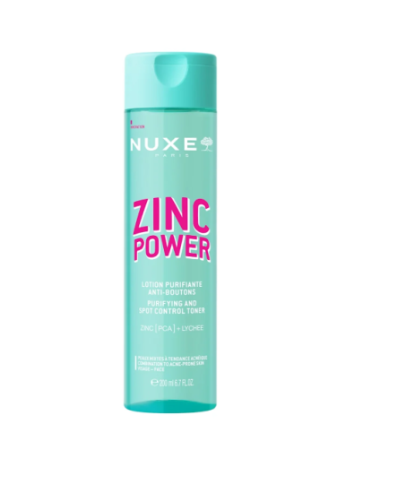 Nuxe Zinc Power Lozione Purificante Viso Pelle Grassa E Mista 200ml
