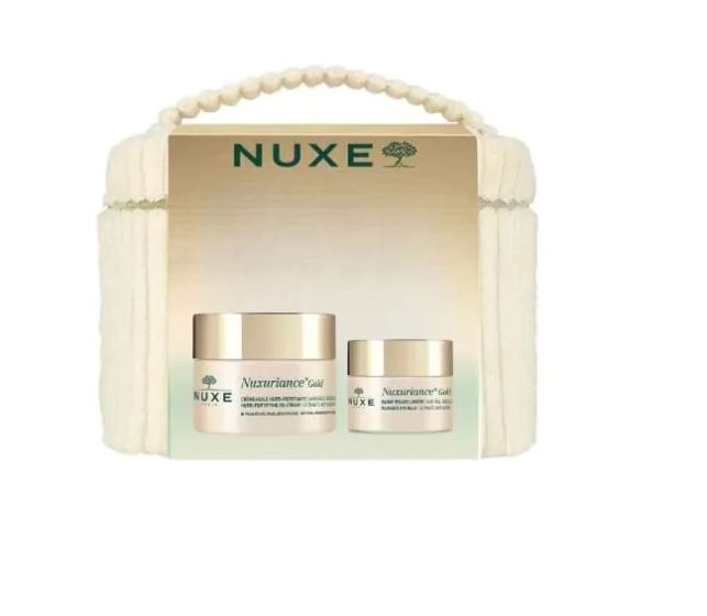 Nuxe Rituale Pelli Mature crema giorno + contorno occhi + beauty case