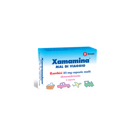 Xamamina Bambini  6 capsule molli 25mg