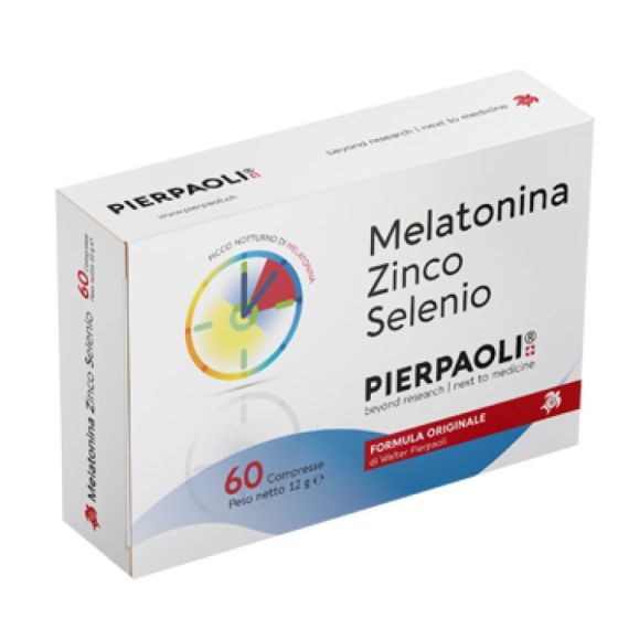 Melatonina Zinco Selenio Pierpaoli 60 Compresse