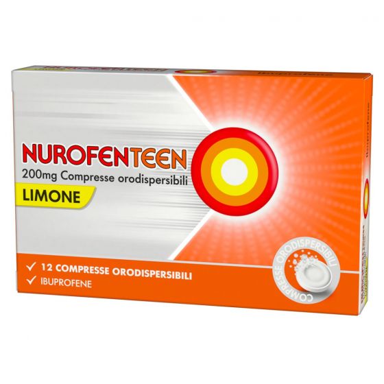 Nurofenteen 12 Compresse Orosolubili Menta 200mg