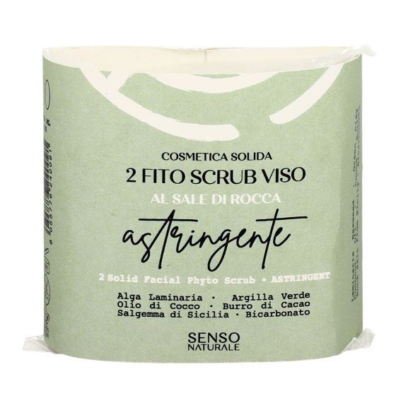 Senso Naturale 2 fito scrub viso al sale di rocca