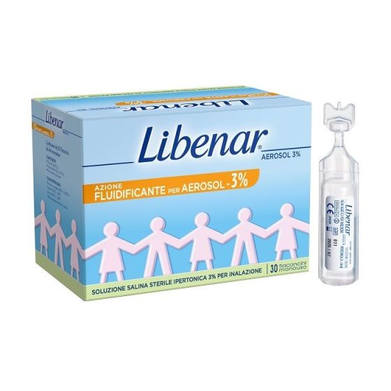 Libenar Aerosol 3% Soluzione Ipertonica 30 fiale