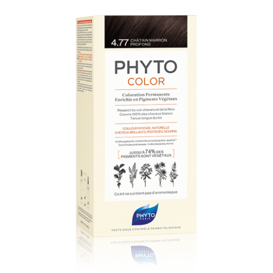 Phyto phytocolor 4.77 castano marrone intenso
