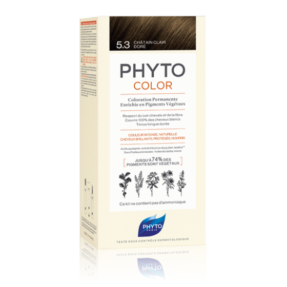 Phyto phytocolor 5.3 castano chiaro dorato
