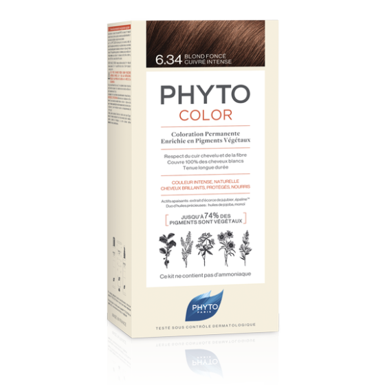 Phyto phytocolor 6,34 biondo scuro ramato intenso