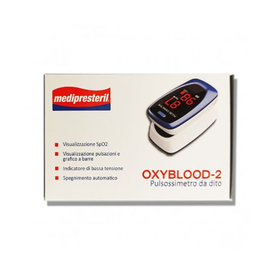 Medipresteril oxyblood 2 pulsossimetro