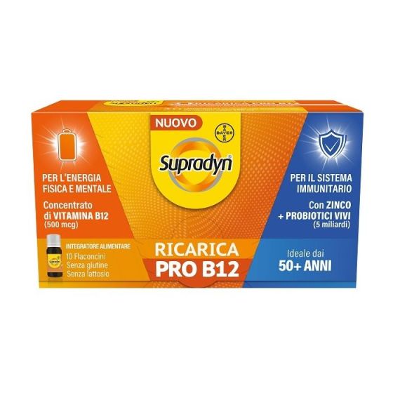 Supradyn Ricarica Pro B12 10 Flaconcini