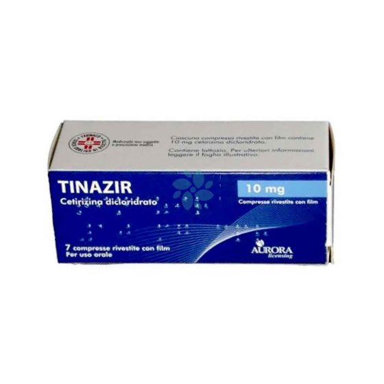Tinazir 10 mg compresse rivestite con film