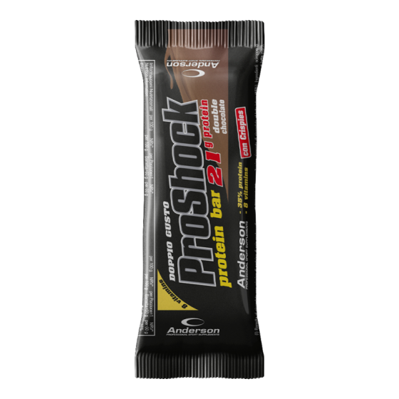 Anderson research proshock protein bar double chocolate 60g