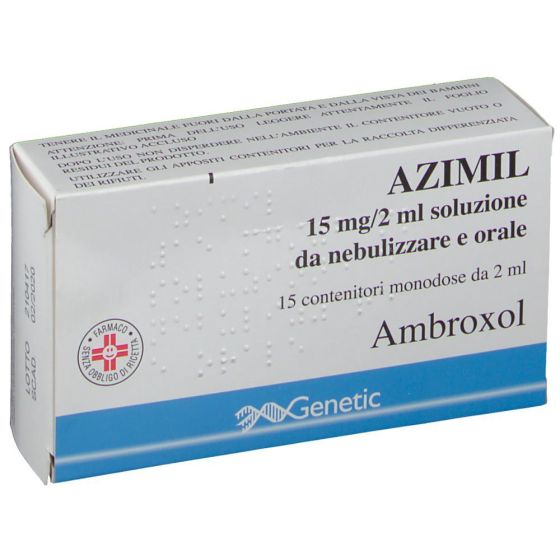 Azimil 15 mg/2 ml Soluzione da Nebulizzare e Orale