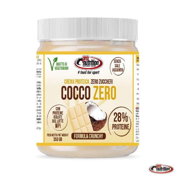 Pronutrition crema cocco zero 350g crunchy