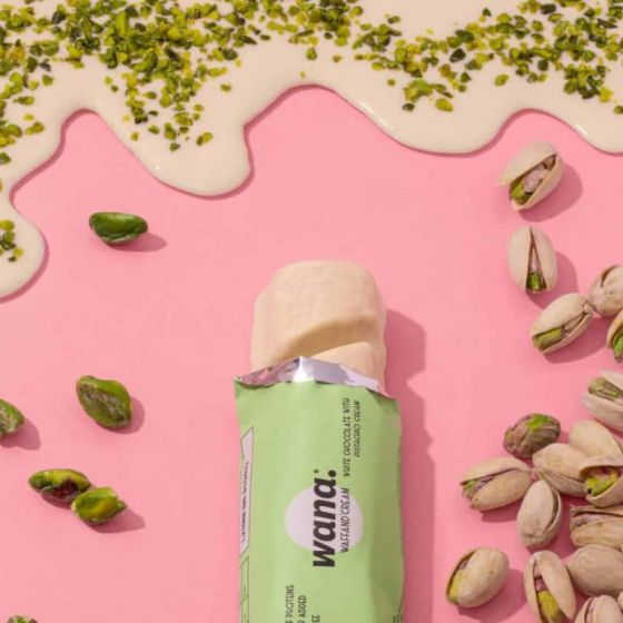 Wana Waffand'Cream Cioccolato Bianco/Pistacchio 43g