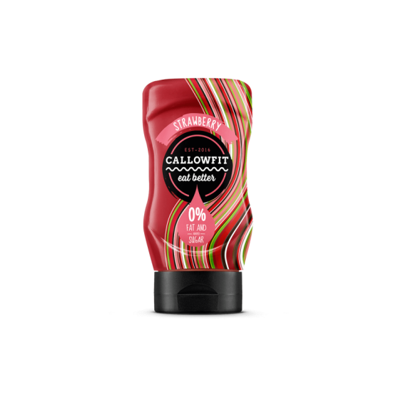 Callowfit strawberry sauce 300ml