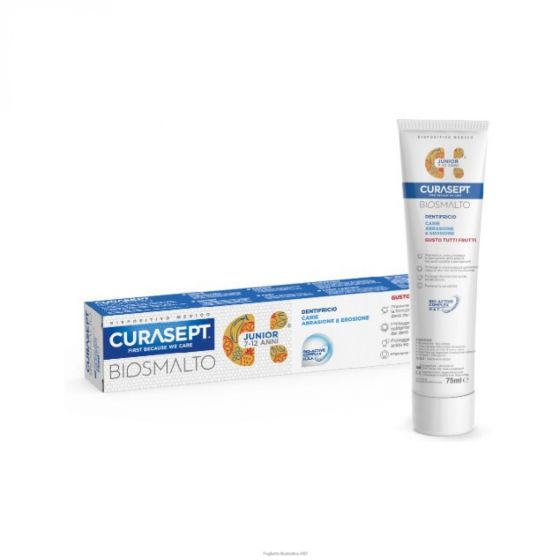 Curasept biosmalto dentifricio junior 75ml