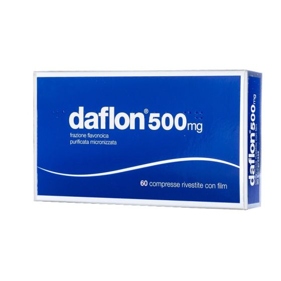 Daflon 500mg compresse rivestite con film 60 compresse