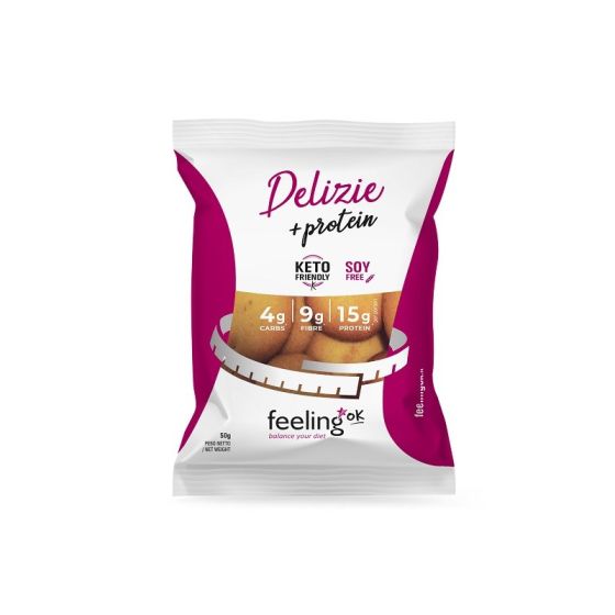 Feeling ok delizie vaniglia/limone 50g